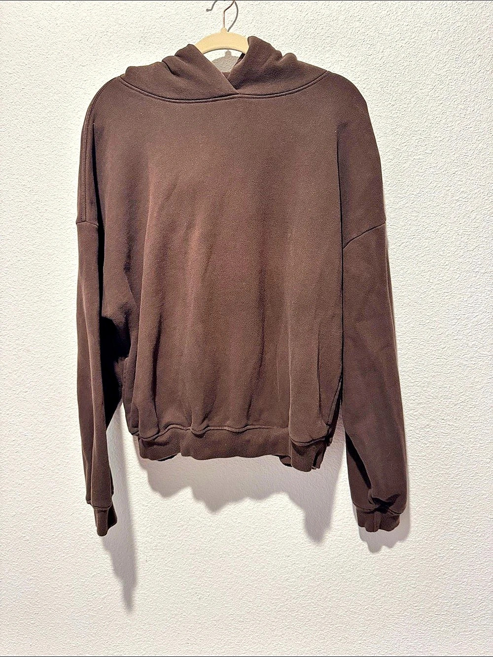 Garage Oversized Hoodie Brown Pullover Size Small/Medium